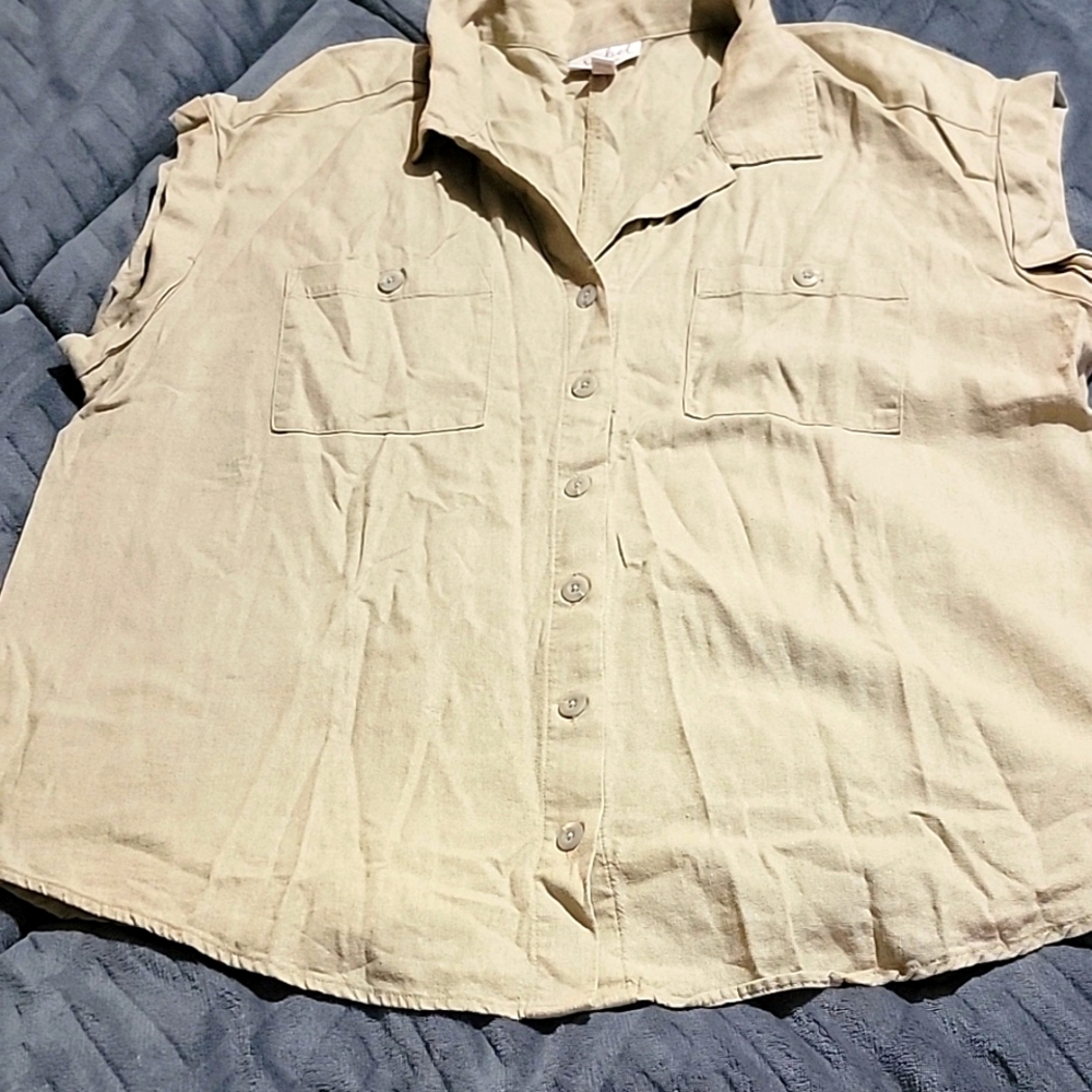 Men's Beige Casual Shirt